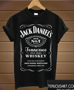 Jack Daniel's Classic Label Logo T shirt