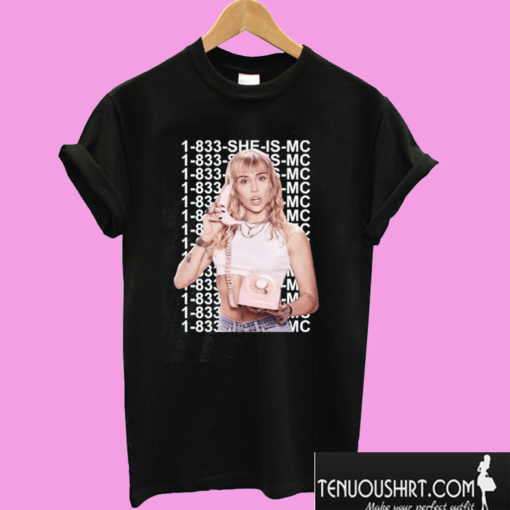 Miley Cyrus She Is MC T shirt