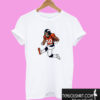 Phillip Lindsay Hurdle Touchdown Celebration - Denver Broncos T shirt