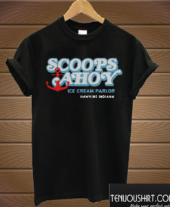 Scoops Ahoy Ice Cream Parlor T shirt