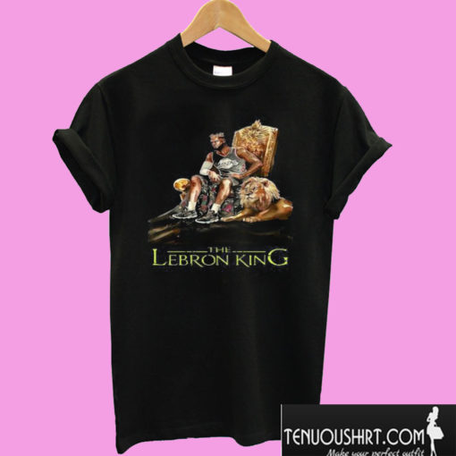 The Lebron King Lebron James T shirt