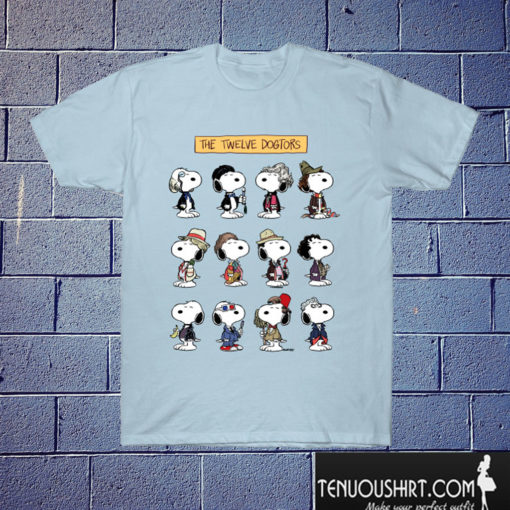 The Twelve Dogtors T shirt