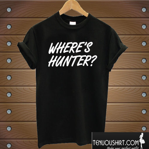 Where’s Hunter T shirt