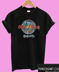 Harry Potter Hard Rock cafe Hogwarts T shirt