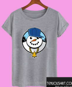 A Ghetto Snowman T shirt
