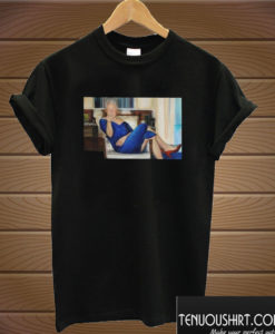 Bill Clinton Painting Hung Like Epstein T shirt