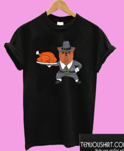Brussels Griffon Turkey Funny Thanksgiving T shirt