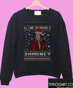 Cardi B All I Want For Christmas Is Shmoney Sweatshirt