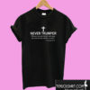 Christian Never Trumper T shirt
