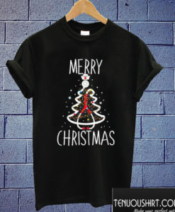 Christmas Stethoscope T shirt