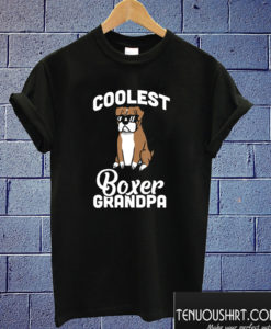 Coolest Boxer Grandpa T shirt