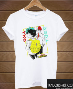 Deku and Shoto Todoroki T shirt