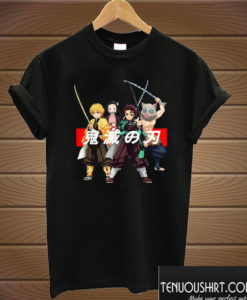 Demon Slayer Kanji Spelling T shirt