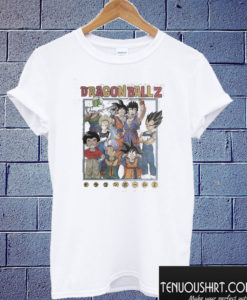 Dragon Ball Z Kanji Characters T shirt