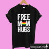 Free Mom Hugs LGBT Heart T shirt