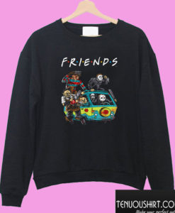 Friends Horror Movie Creepy Halloween Sweatshirt