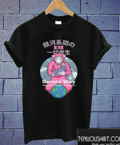 Gerard Way Japanese Words T shirt