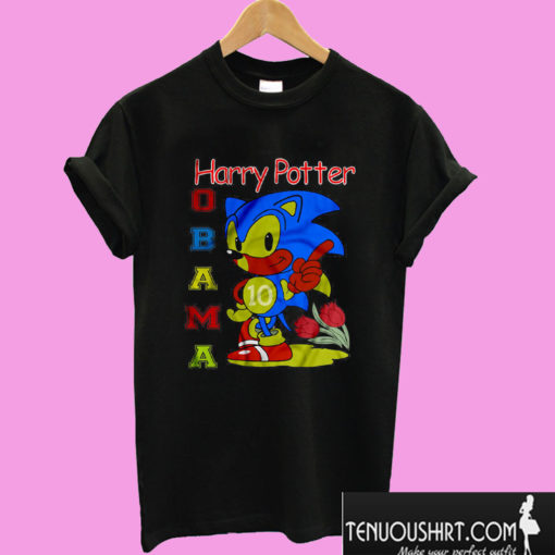 Harry Potter Obama Sonic T shirt