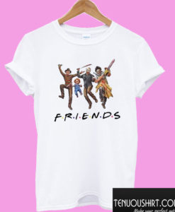 Horror Halloween Friends T shirt