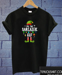 I’m The Sarcastic Elf Christmas Ornament T shirt