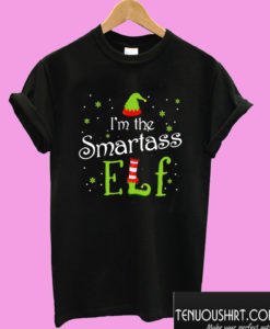 I’m The Smartass Elf Christmas T shirt