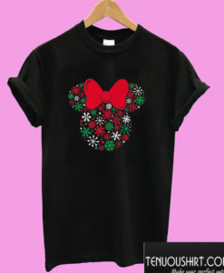 Minnie Mouse Snowflakes Christmas T shirt