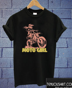 Moto Girl Motocross Dirtbike T shirt