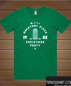Nakatomi Plaza Christmas Party T shirt