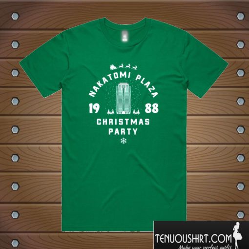 Nakatomi Plaza Christmas Party T shirt