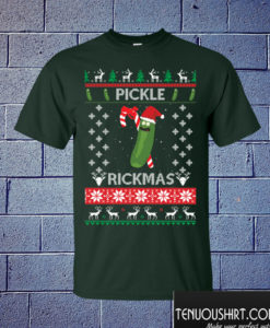 Pickle Rickmas Xmas T shirt