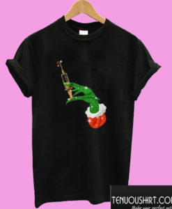 Sparkle Grinch Hand Phlebotomist Christmas T shirt