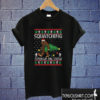 Squatching Through The Snow Christmas T shirt