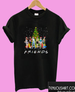 Stranger Things characters Friends Christmas T shirt