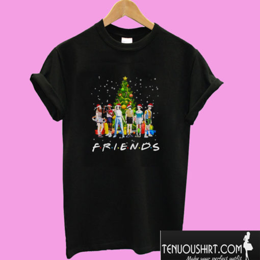 Stranger Things characters Friends Christmas T shirt