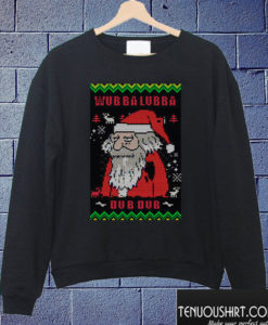 Rick and Morty Ugly Christmas Sweatshirt