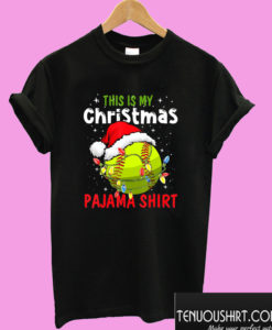 This Is My Christmas Pajama Shirt Baseball T shirt