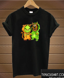 Grinch And Scooby Doo Switch Outfit T shirt