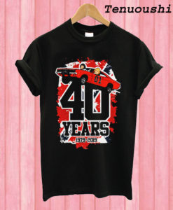40 Years 1979-2019 The Dukes of Hazzard T shirt