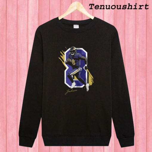 Baltimore Raven Lamar Jackson Sweatshirt