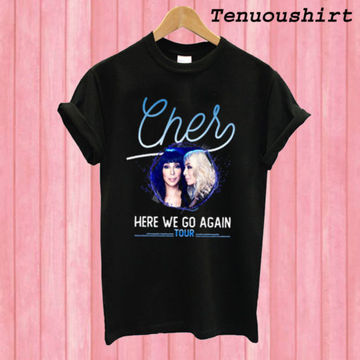 Cher Tour Here We Go Again T shirt