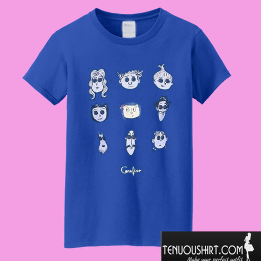 Coraline Faces T shirt