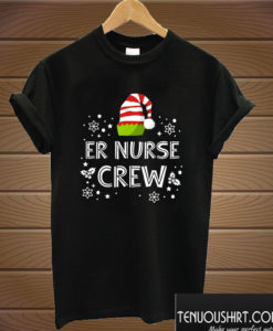 ER Nurse Crew Christmas T shirt