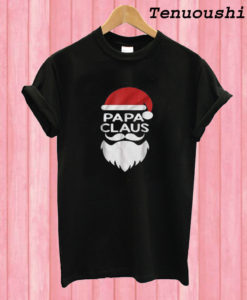 Family Christmas Matching Holiday Papa Claus T shirt