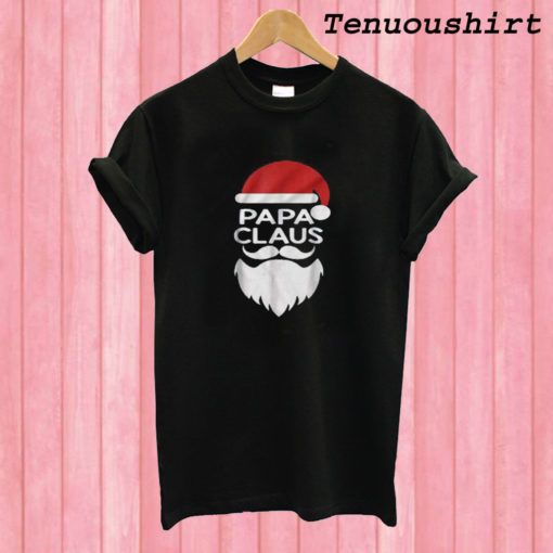 Family Christmas Matching Holiday Papa Claus T shirt