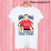 Forrest Gump American Flag T shirt