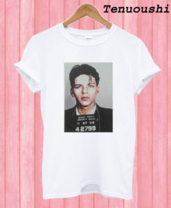 Frank Sinatra Color Mugshot T shirt