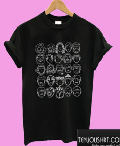 Game Of Thrones Faces T shirt