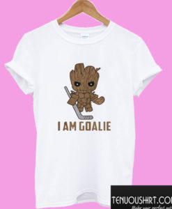 Groot Hockey I Am Goalie T shirt