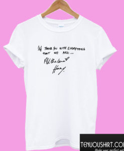 Harry Styles All The Love T shirt