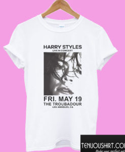 Harry Styles Live in Concert The Troubadour Merchandise T shirt